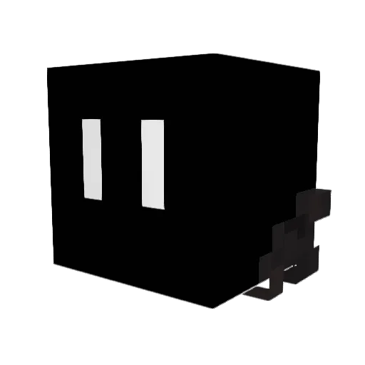 eastern0 Minecraft avatar head, 3D render