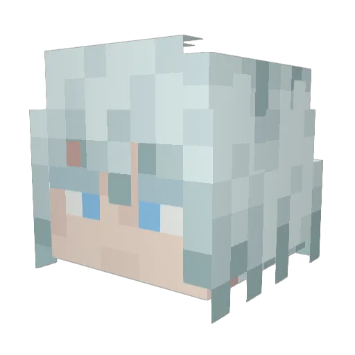 easternmntn Minecraft avatar head, 3D render