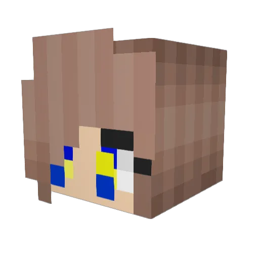 easykill24 Minecraft avatar head, 3D render
