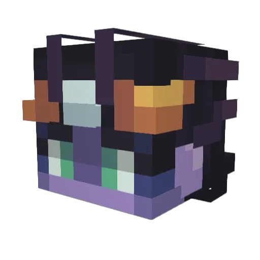 easypeasylemons Minecraft avatar head, 3D render