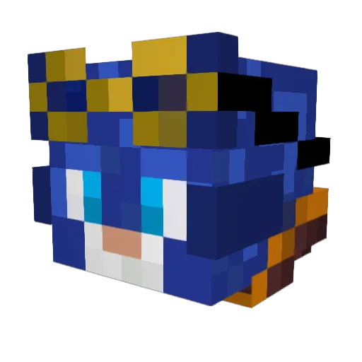 easypr0 Minecraft avatar head, 3D render