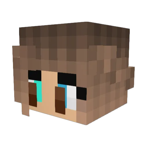 eat_slugzz Minecraft avatar head, 3D render