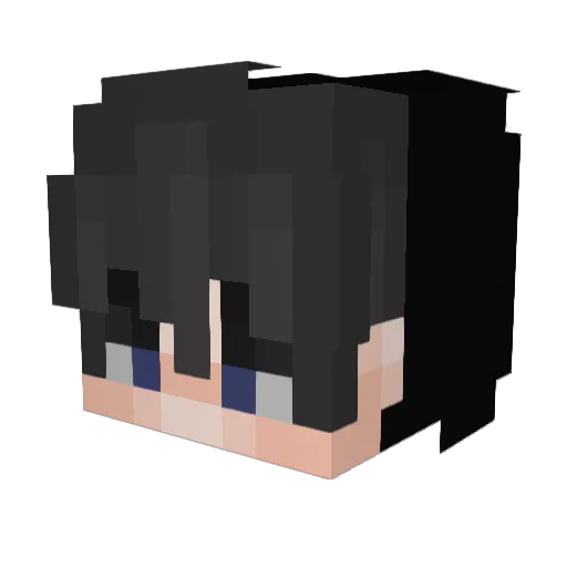 eatrtryer Minecraft avatar head, 3D render