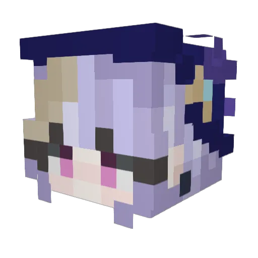 eazyzz Minecraft avatar head, 3D render
