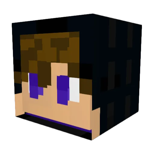eb080405 Minecraft avatar head, 3D render