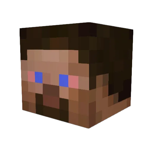 eboog2017 Minecraft avatar head, 3D render