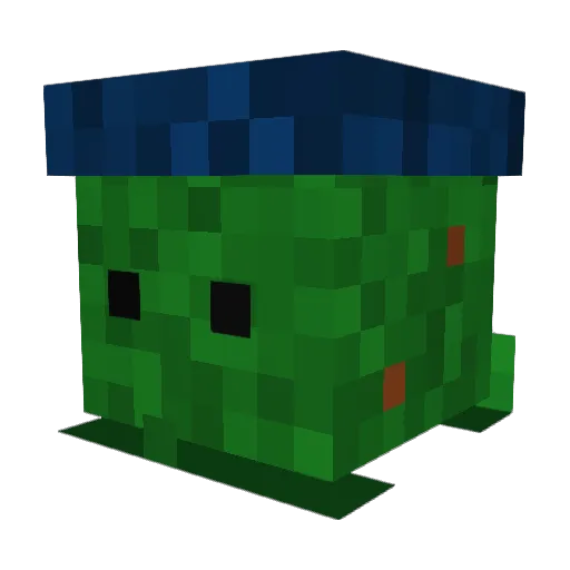 ebowman0090 Minecraft avatar head, 3D render