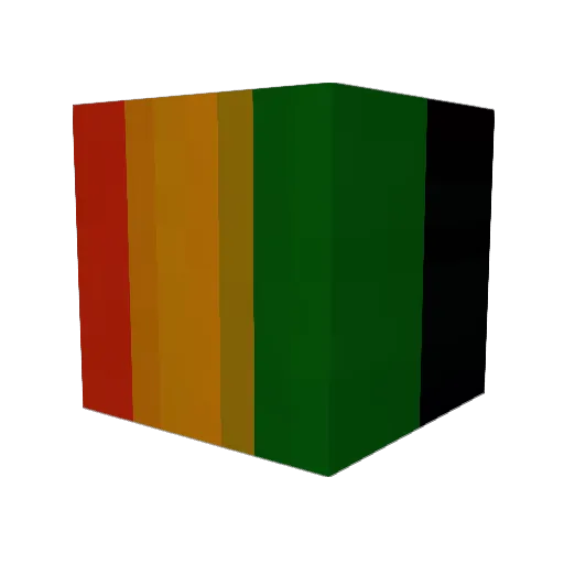 ebs20041 Minecraft avatar head, 3D render