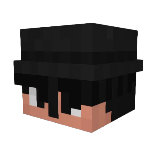 echekiel Minecraft avatar head, 3D render