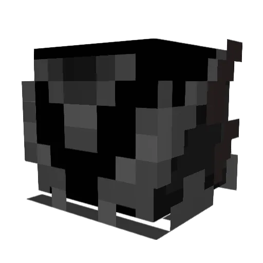 echizz Minecraft avatar head, 3D render