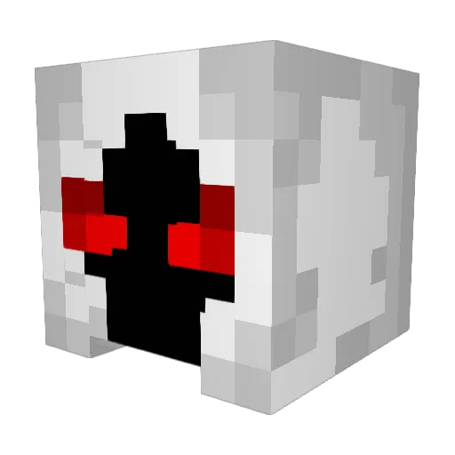 echoXY Minecraft avatar head, 3D render