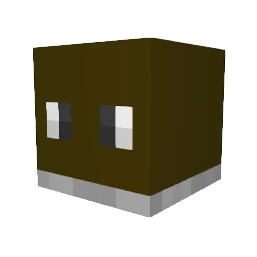 echoisageko Minecraft avatar head, 3D render