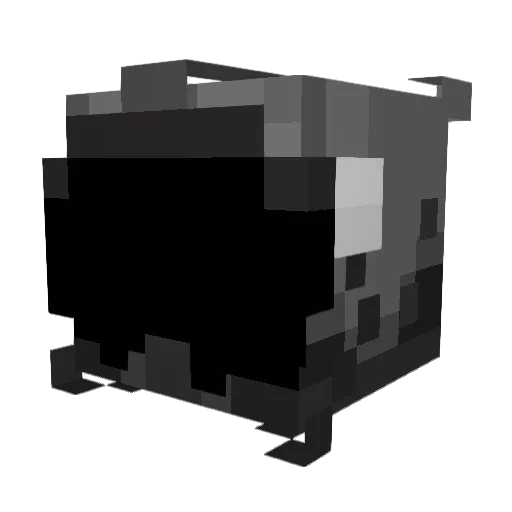 echosupersix Minecraft avatar head, 3D render