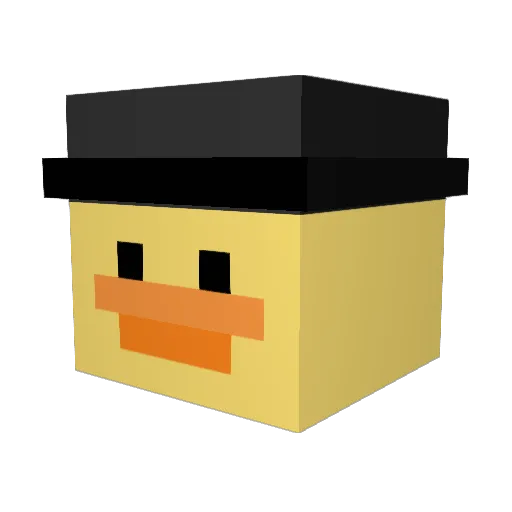 echterKevin98 Minecraft avatar head, 3D render