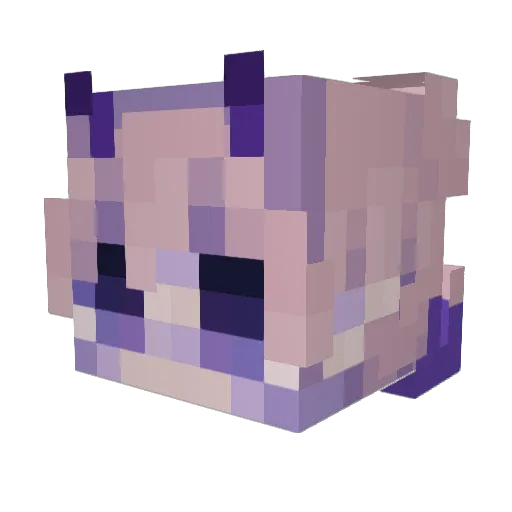 eclipsedakuma Minecraft avatar head, 3D render