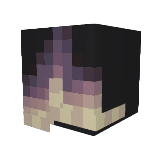 eclipsetotality Minecraft avatar head, 3D render