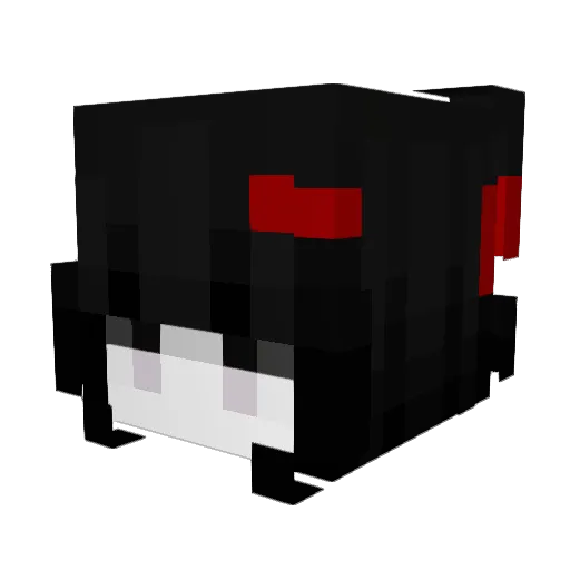 ecotank2 Minecraft avatar head, 3D render