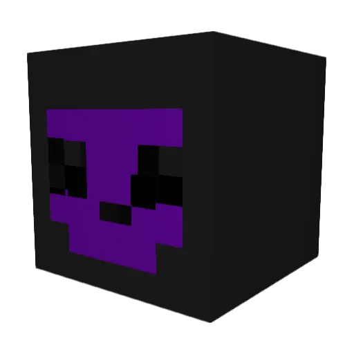 ed26 Minecraft avatar head, 3D render