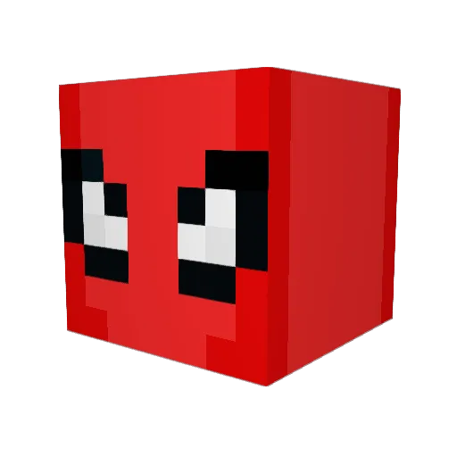 ed_edgar Minecraft avatar head, 3D render