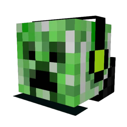 edawg7917 Minecraft avatar head, 3D render