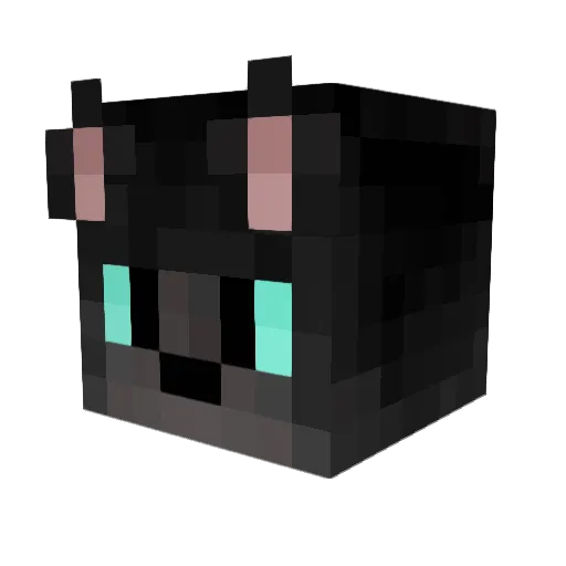 edawt Minecraft avatar head, 3D render