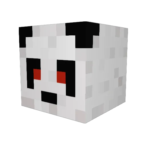 edbadev Minecraft avatar head, 3D render