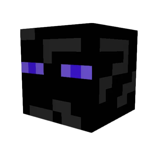 edcraft6101 Minecraft avatar head, 3D render