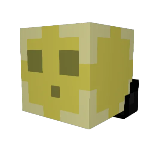 eddgar23 Minecraft avatar head, 3D render