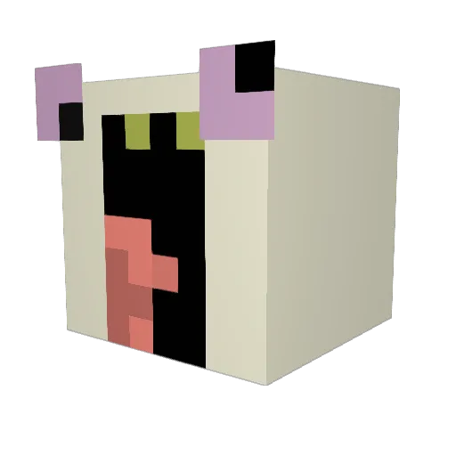eddie60523 Minecraft avatar head, 3D render