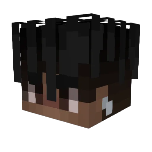 eddie_Henderson Minecraft avatar head, 3D render