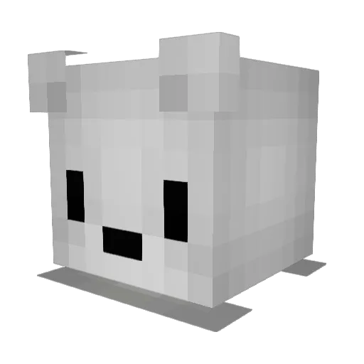 eddiebiggs98 Minecraft avatar head, 3D render