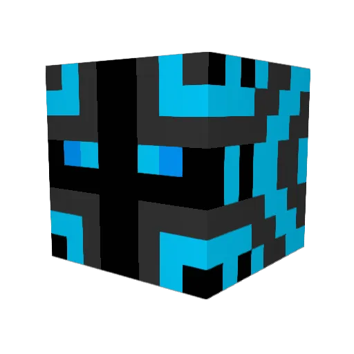 eddiecarley Minecraft avatar head, 3D render