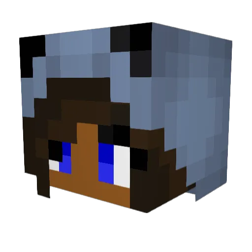 eddiep88 Minecraft avatar head, 3D render