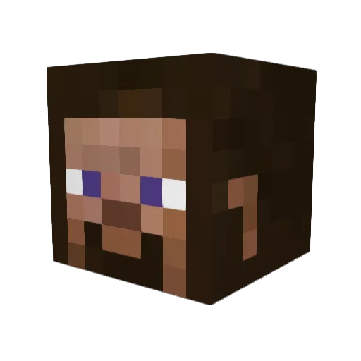 eddy_mjollnir Minecraft avatar head, 3D render