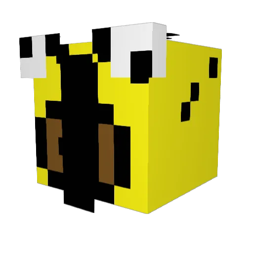 eddyspice Minecraft avatar head, 3D render