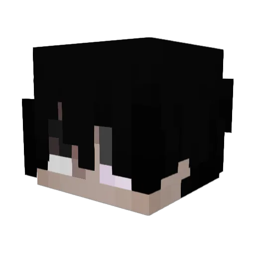 edeenxo Minecraft avatar head, 3D render
