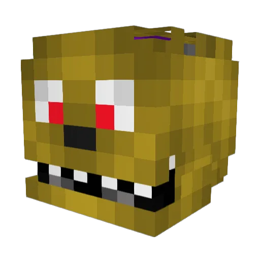 edekira Minecraft avatar head, 3D render