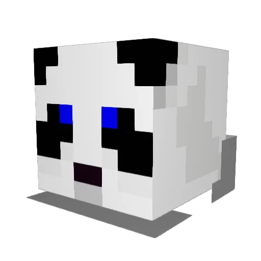 edencampo Minecraft avatar head, 3D render