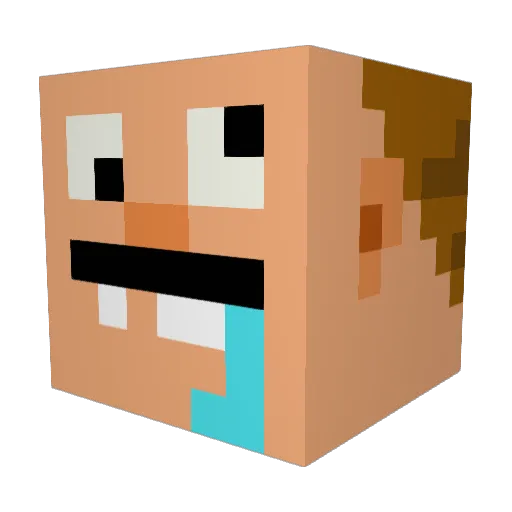edenschaf Minecraft avatar head, 3D render