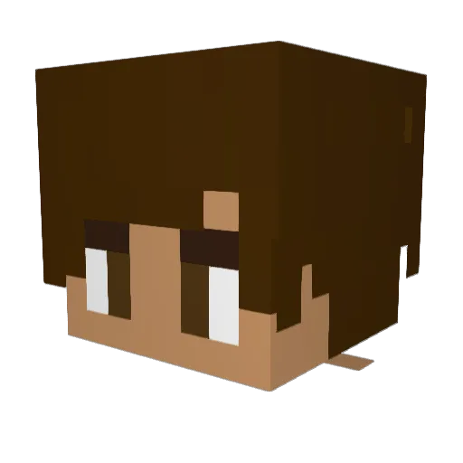 edgar_diaz19 Minecraft avatar head, 3D render