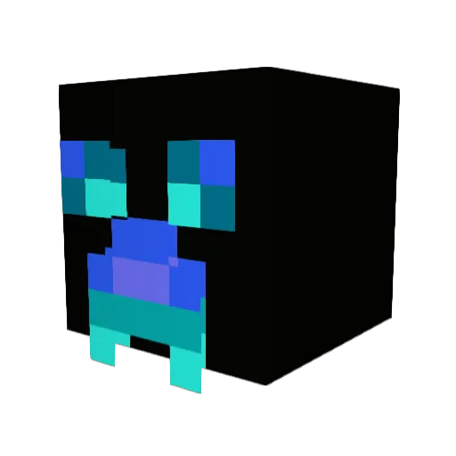edleland Minecraft avatar head, 3D render