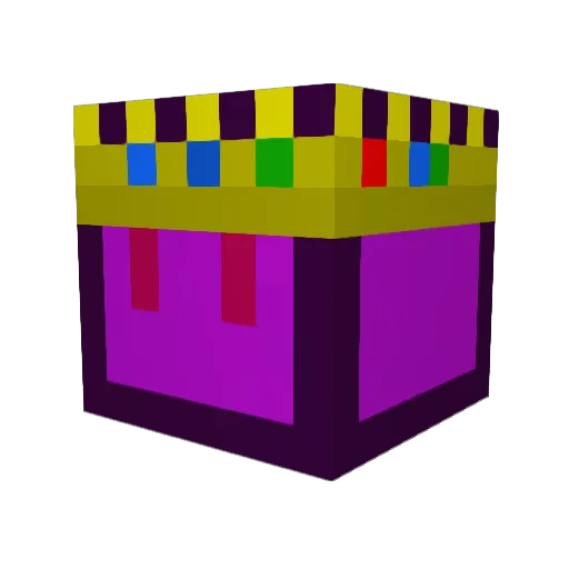ednomavi Minecraft avatar head, 3D render
