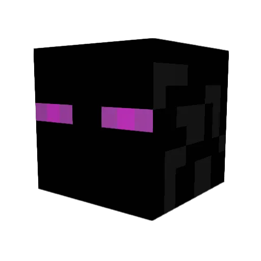 edobroun Minecraft avatar head, 3D render