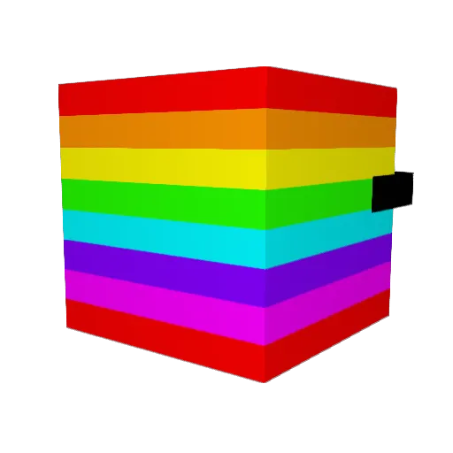 edog22 Minecraft avatar head, 3D render