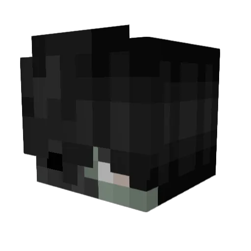 edoluvs Minecraft avatar head, 3D render
