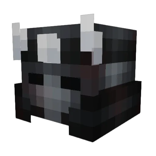 edopvpReal Minecraft avatar head, 3D render