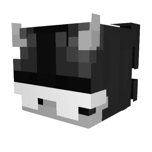 edoz_ Minecraft avatar head, 3D render