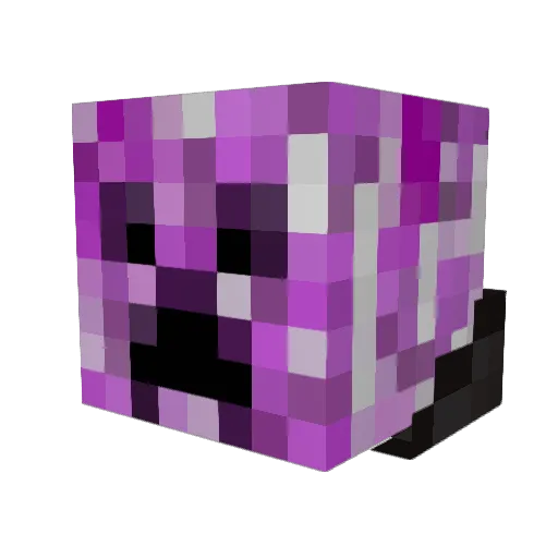 edp70 Minecraft avatar head, 3D render