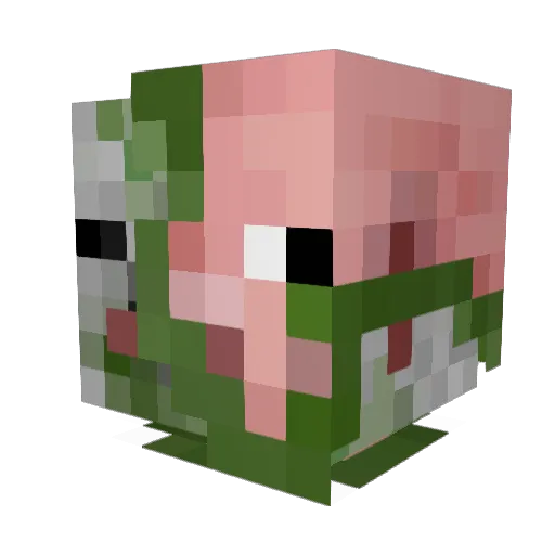 edreiuc Minecraft avatar head, 3D render