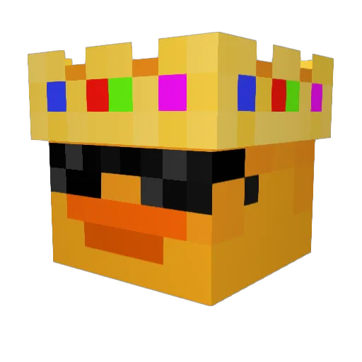 edsonmadden22 Minecraft avatar head, 3D render